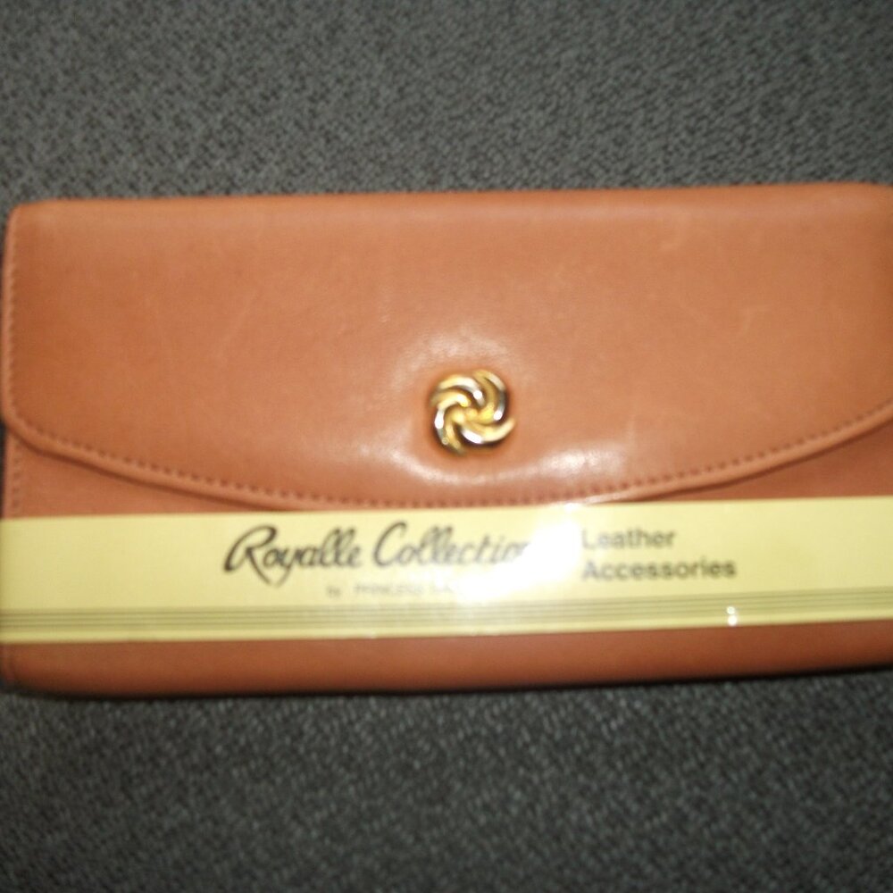 Vintage Royalle Collection Checkbook Wallet